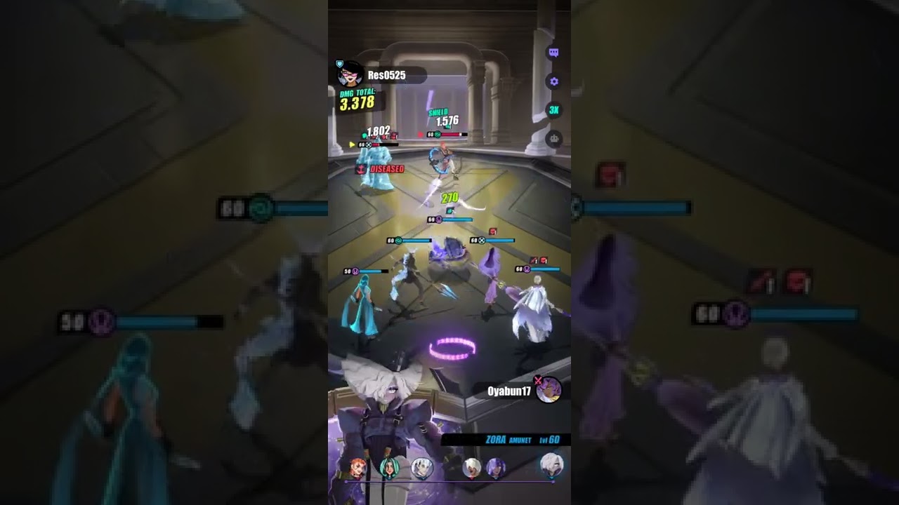 [Dislyte] This is why you should to pair zora with biondina against deffense team🔥
