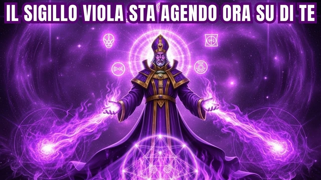 SAINT GERMAIN RIVELA IL SIGILLO VIOLA PER DISTRUGGERE ATTACCHI OCCULTI E TAGLIARE IL MALE ALLA RADIC