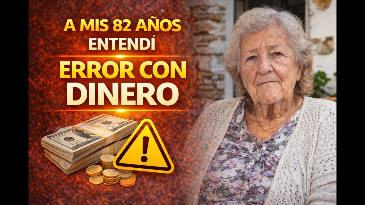 A mis 82 años entendí el error con el dinero que cometí durante 40 años