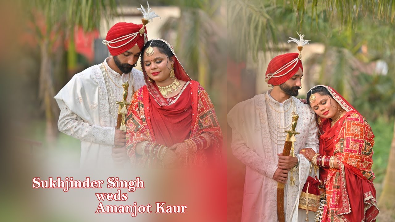 4K Live Reception Sukhjinder Singh & Amanjot Kaur By Prince Studio Gajju majra,Patiala97817-86822