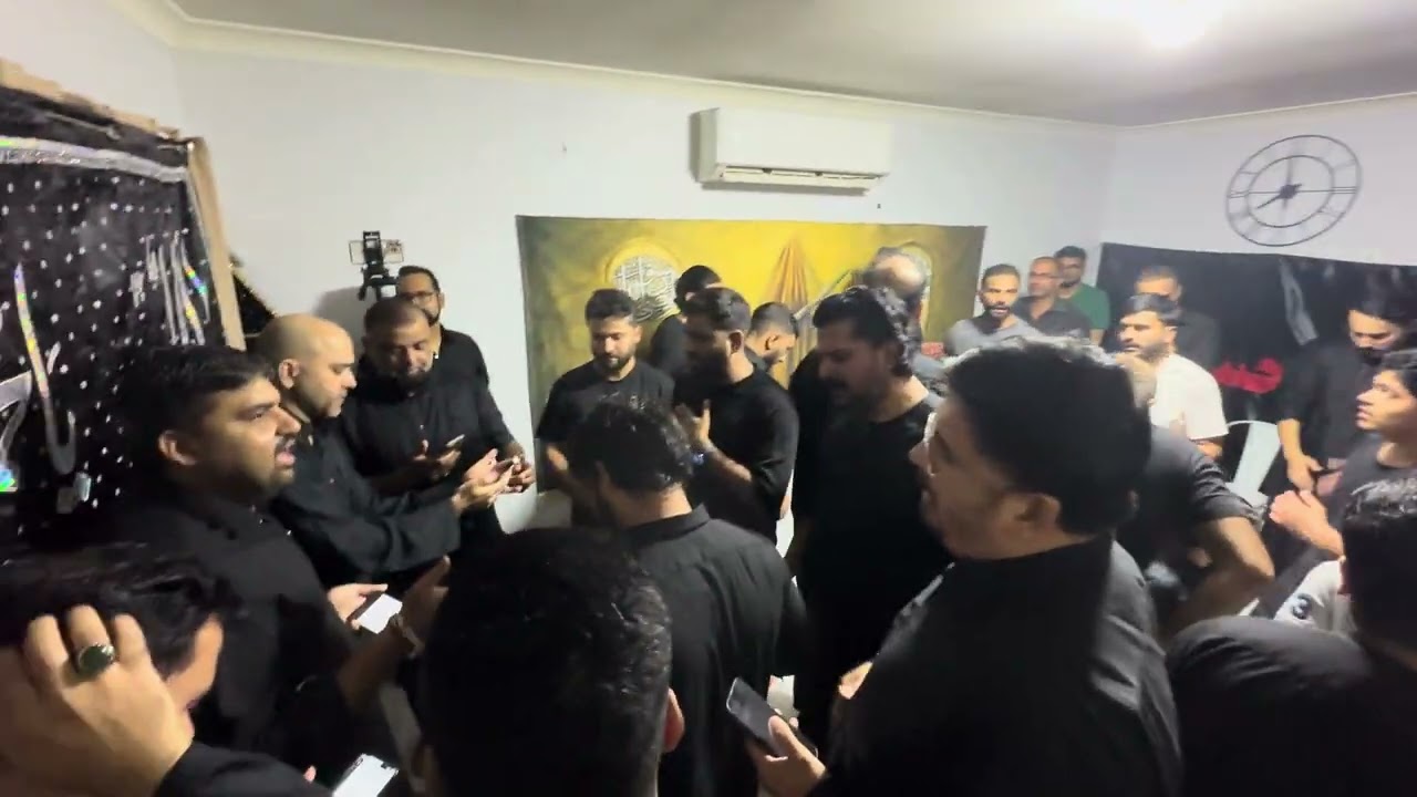 No Rog Yateemi wala RAB be watna nu laaway… Matamdari at MUTAHIR Zaidi Residence on 20 Ramazan 1