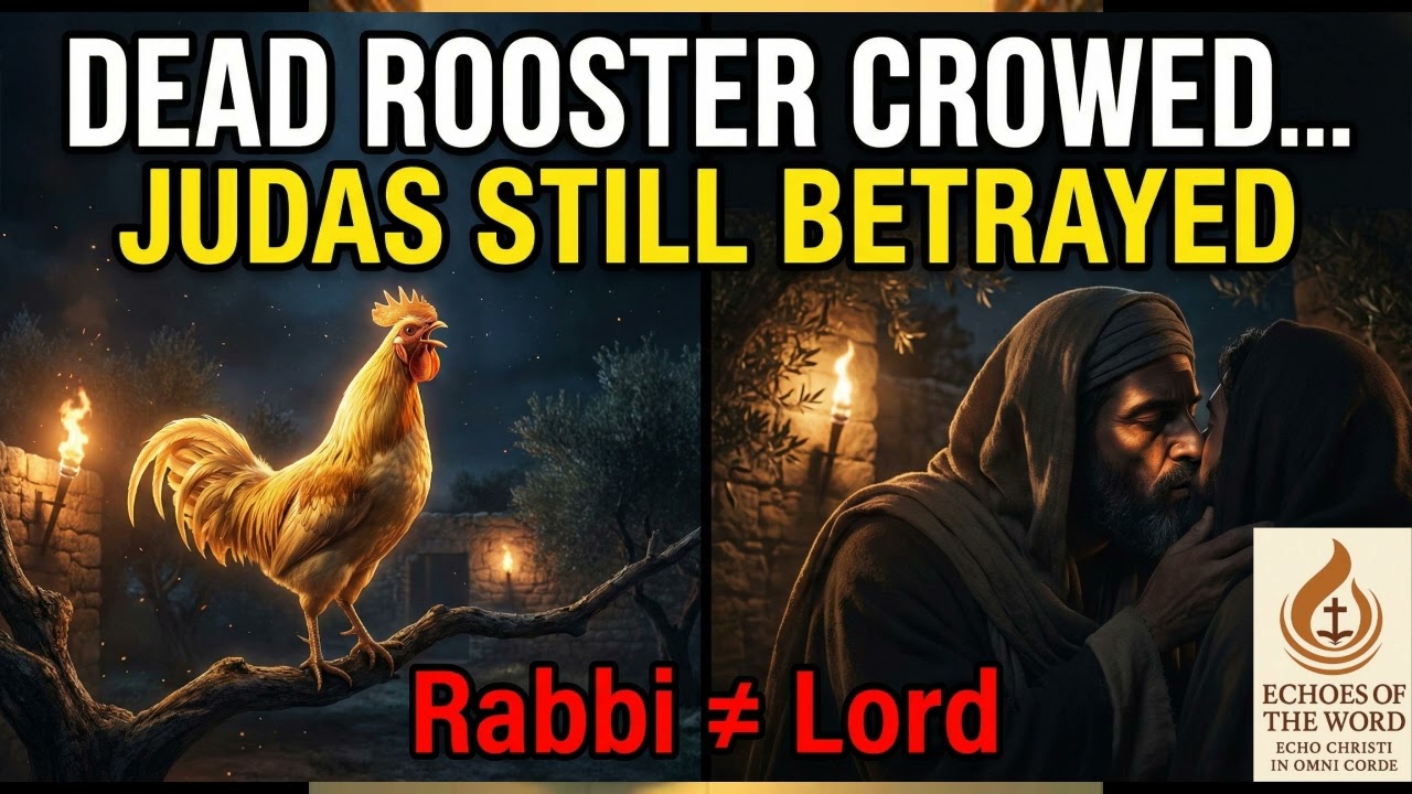 CATHOLIC GOSPEL REFLECTION | Judas Betrayed Jesus... But the Dead Rooster CROWED (Jan 23, 2026)