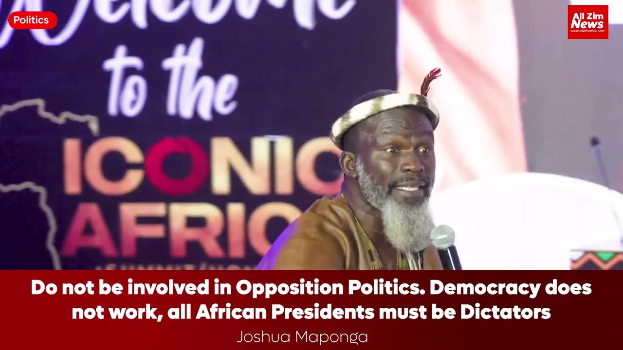 All African Presidents must be DICTATORS- Joshua Maponga