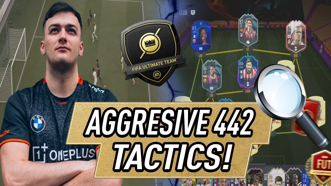 CHECKING OUT HARRY HESKETHS AGGRESSIVE 442 TACTICS! - FIFA 21 ULTIMATE TEAM