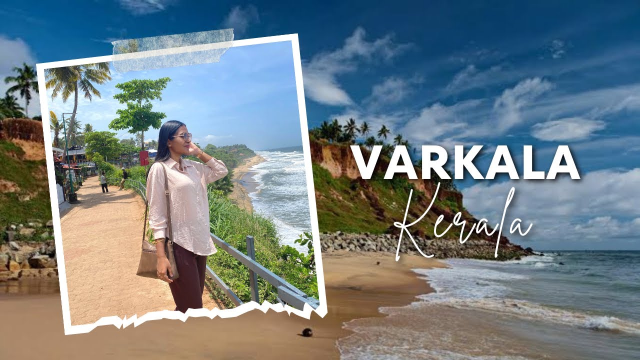 A Day in VARKALA - Kerala’s Cliff Beach 🏝️