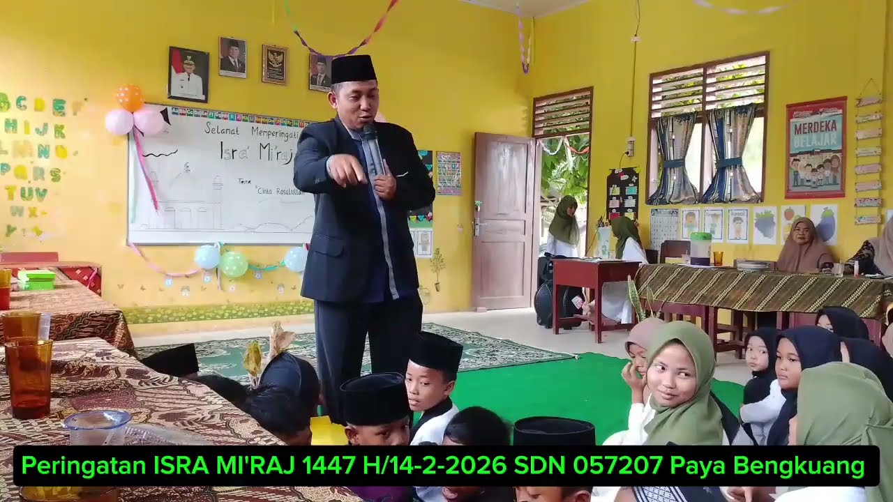 CINTA RASULULLAH 💜💜💜 Ustadz ISWADI,S.Pd.I.S.H. SDN 057207 Paya Bengkuang Wampu Langkat Sumut 