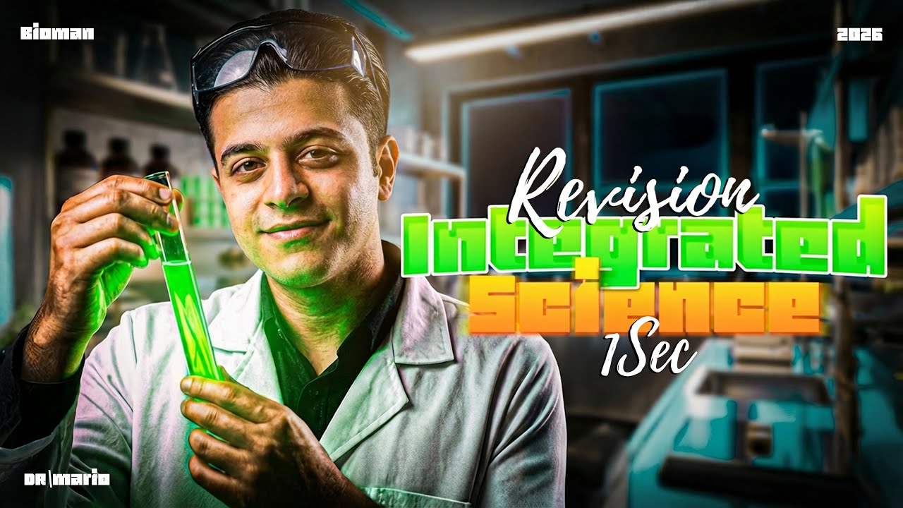 مراجعه علوم متكامله اولي ثانوي لغات | final revision integrated science sec 1