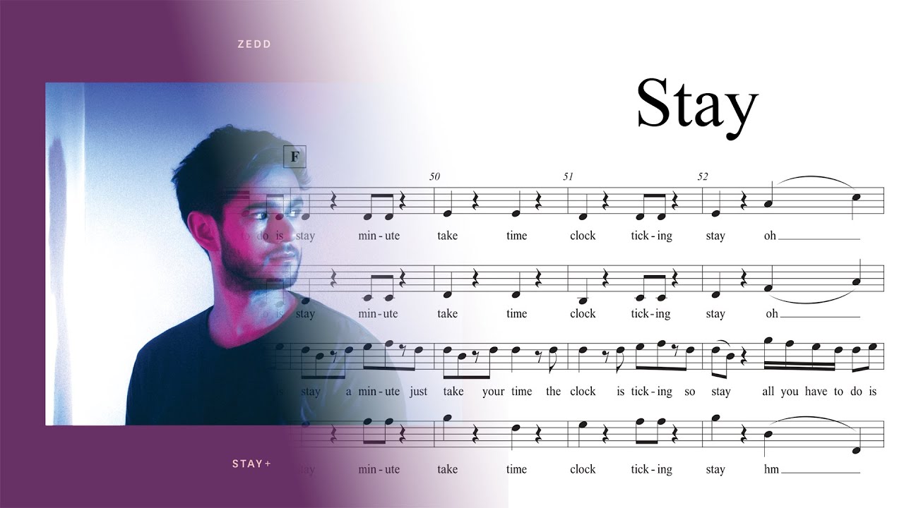 Stay (Zedd, Alessia Cara) - SATB A Cappella Arrangement