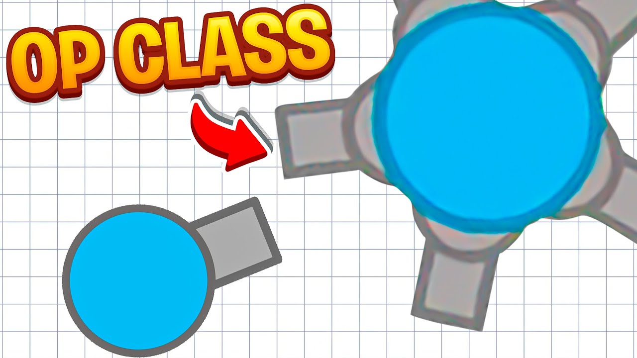 Самый OP пользовательский класс в Diep.io