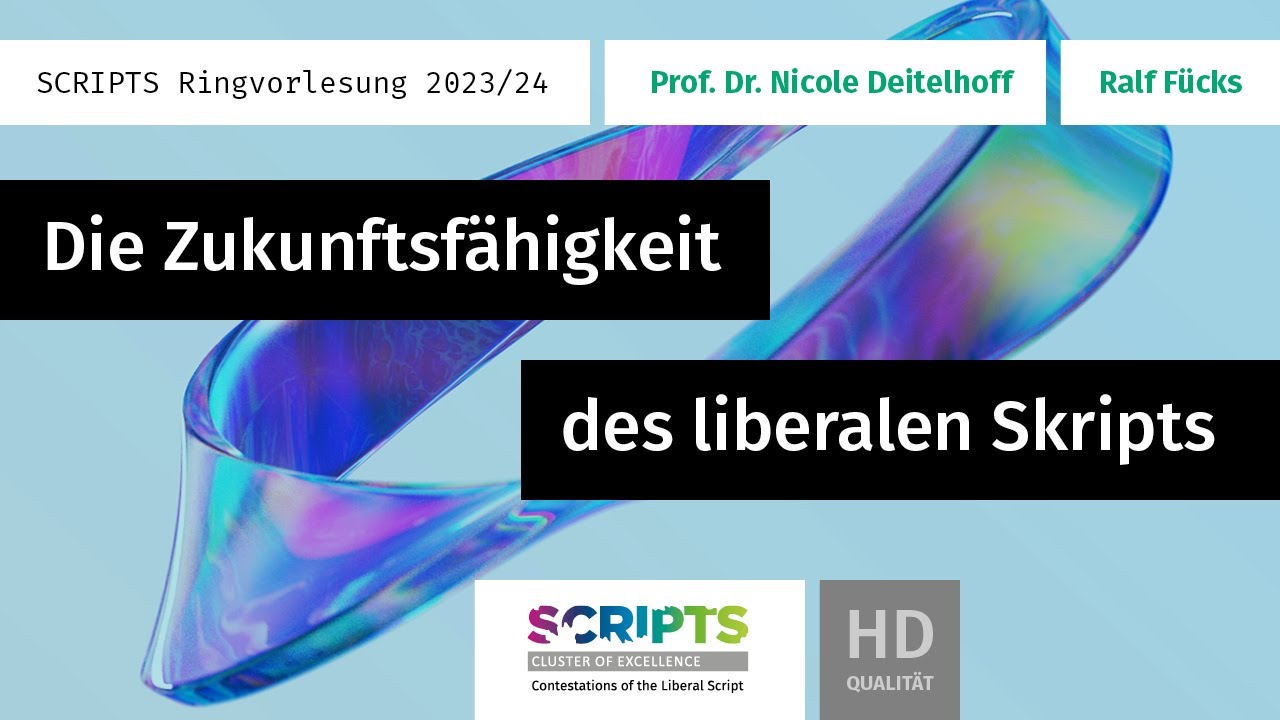 # 14 Nicole Deitelhoff, Ralf Fücks: Die Zukunftsfähigkeit des liberalen Skripts | 5.2.24