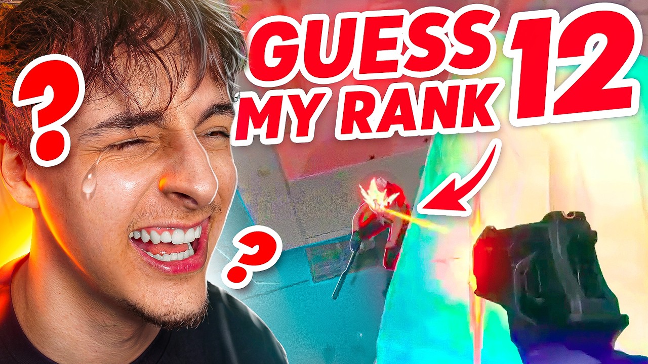 C'EST LE GUESS MY RANK DU SIECLE VOUS ETES CATASROPHIQUES