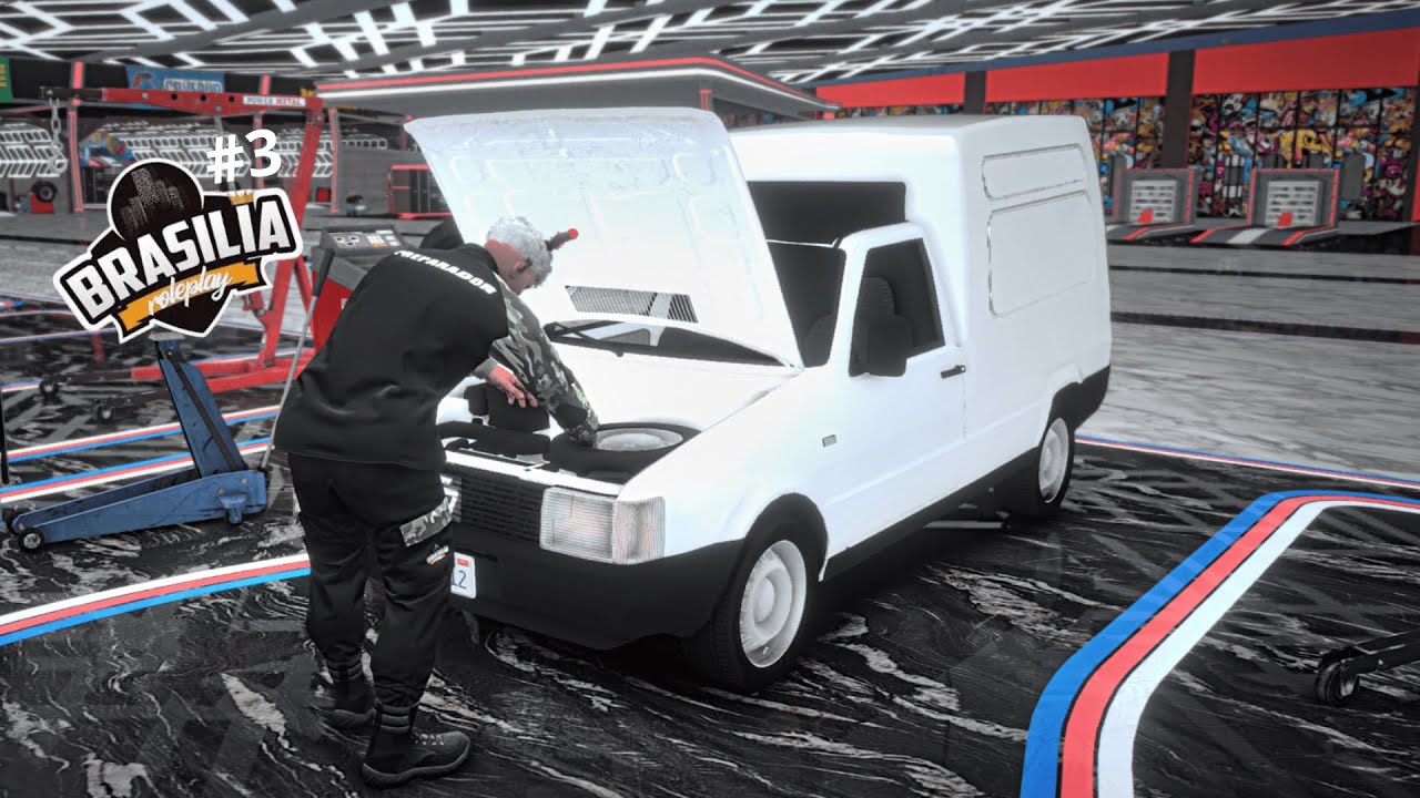 Mexi no motor FIORINO! E fui puxar DROP E TOMEI TIRO!!! Brasília Rp #3