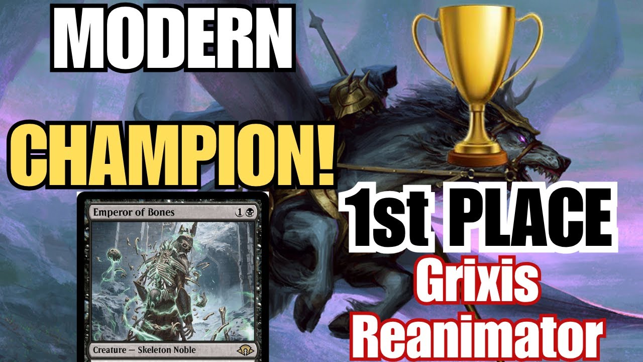 How I won the Modern Challenge with Grixis Reanimator!  (Full Challenge games)