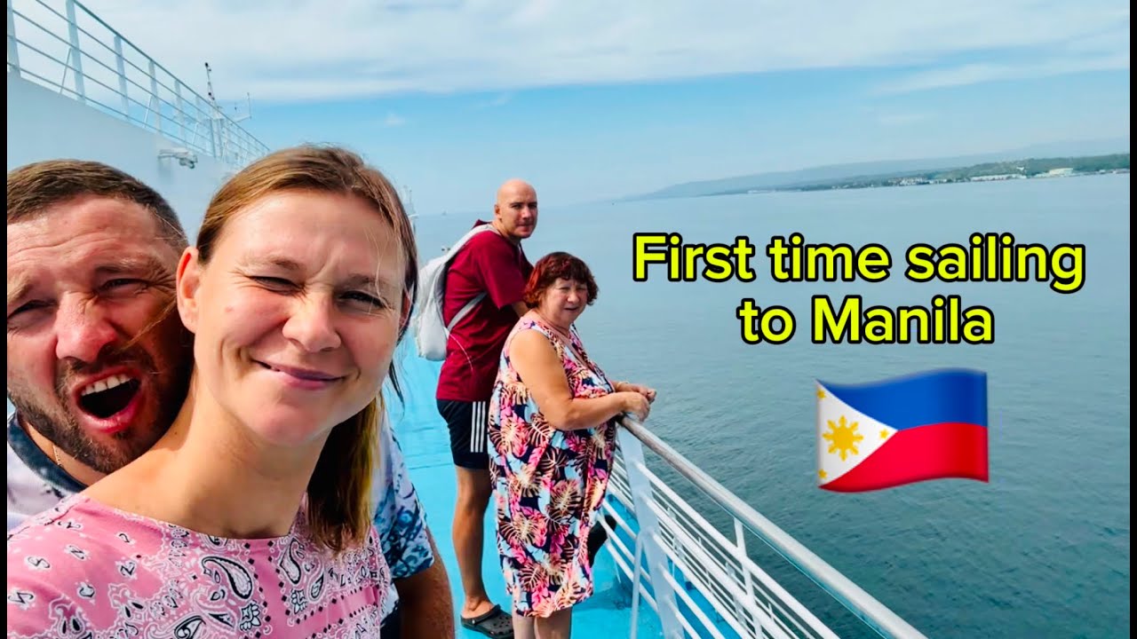 We are happy to see Manila City soon /Exploring the liner