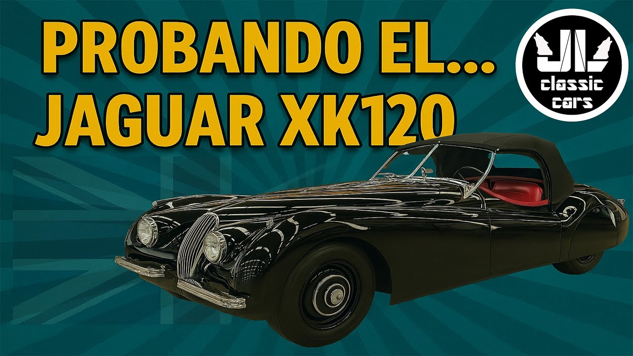 Probando el Jaguar XK120
