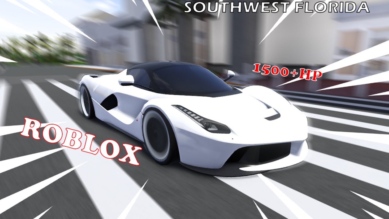 Picking Up And Customizing My New Ferrari LAFERRARI *ROBLOX SOUTHWEST FLORIDA*