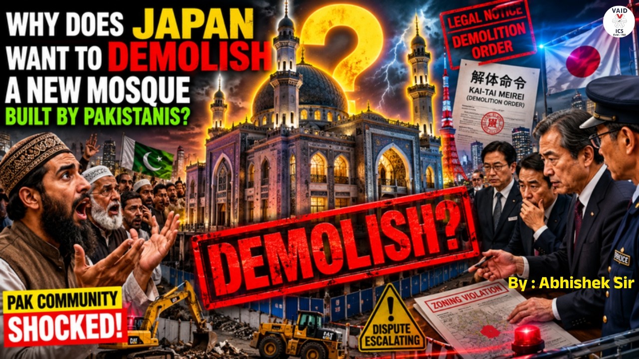 PAKISTAN EMBARRASSED: Illegal Mosque Built by Pakistanis In Japan to Be Demolished |