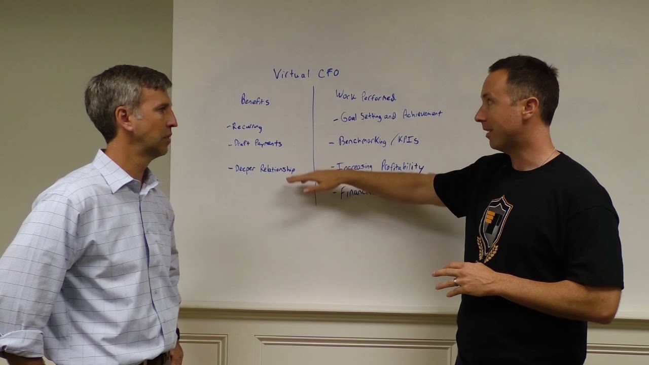 How do Virtual CFO services offer growth to small and medium sized accounting firms?