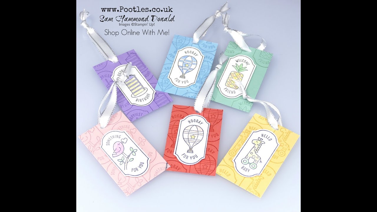 Time for Tags Set of Subtles Tags