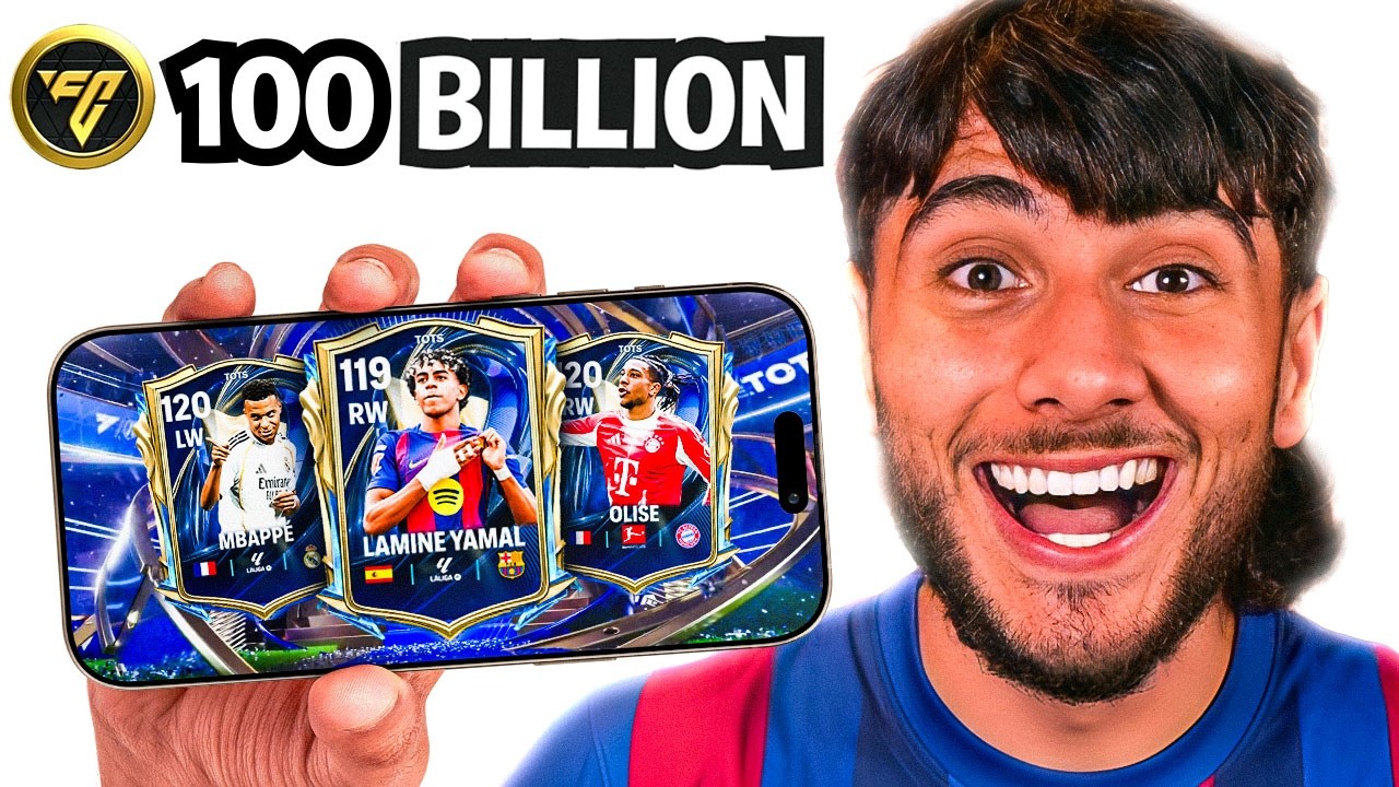 Я тратил, пока не получил 100 МИЛЛИАРДОВ монет в FC Mobile