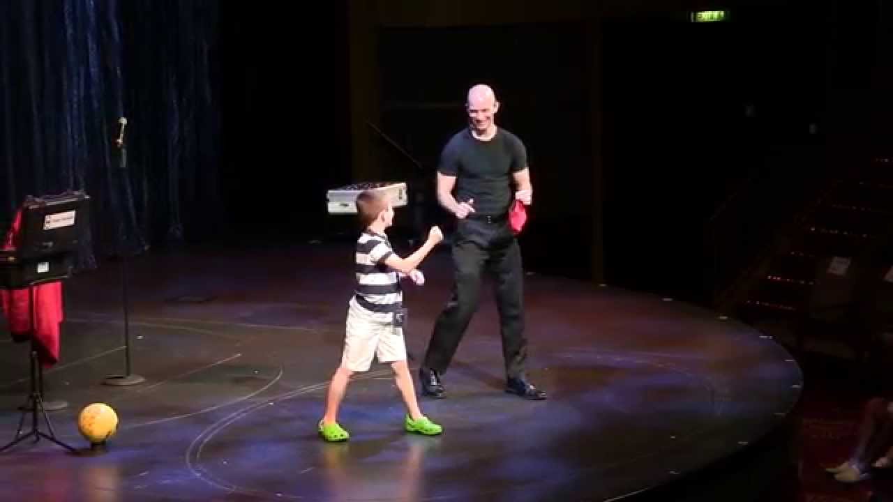 Hilarious Kid Volunteer as The Magician's Apprentice