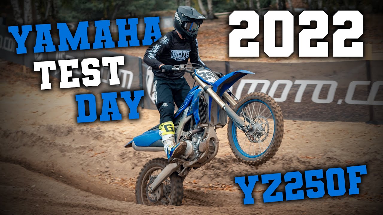 DZIEŃ TESTÓW - NOWE MODELE YAMAHA YZ250F/YZ450F 2022 | MOTOCREW
