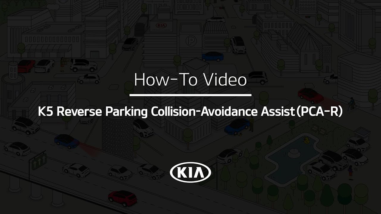 Reverse Parking Collision-Avoidance Assist(PCA)｜K5 How-To｜Kia