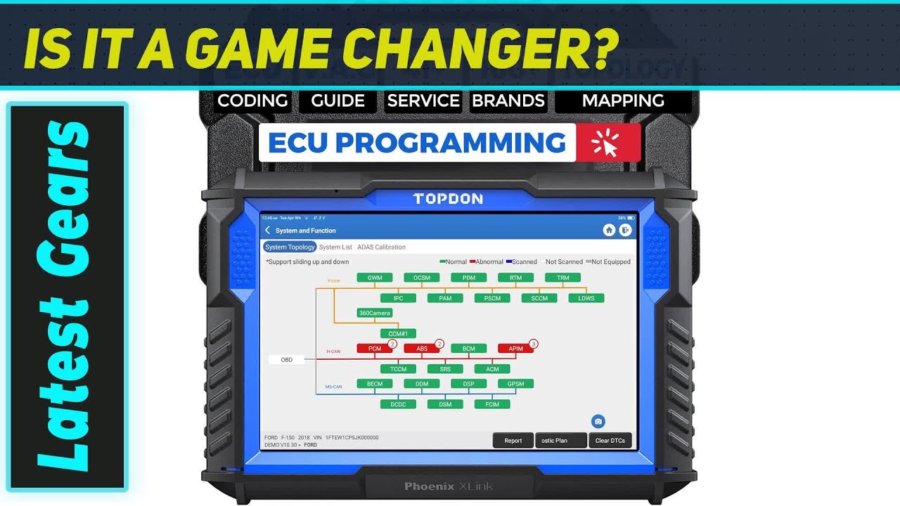 TOPDON Phoenix XLink: The Best Professional ECU Programming & Diagnostic Tool for 2025