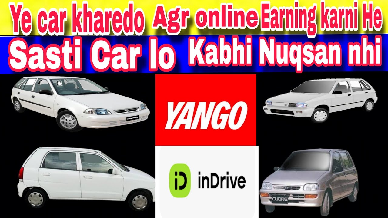 Indrive registration Low price Car Monthly 1 lakh Earnings mehran Coure Cultus and Alto Vxr