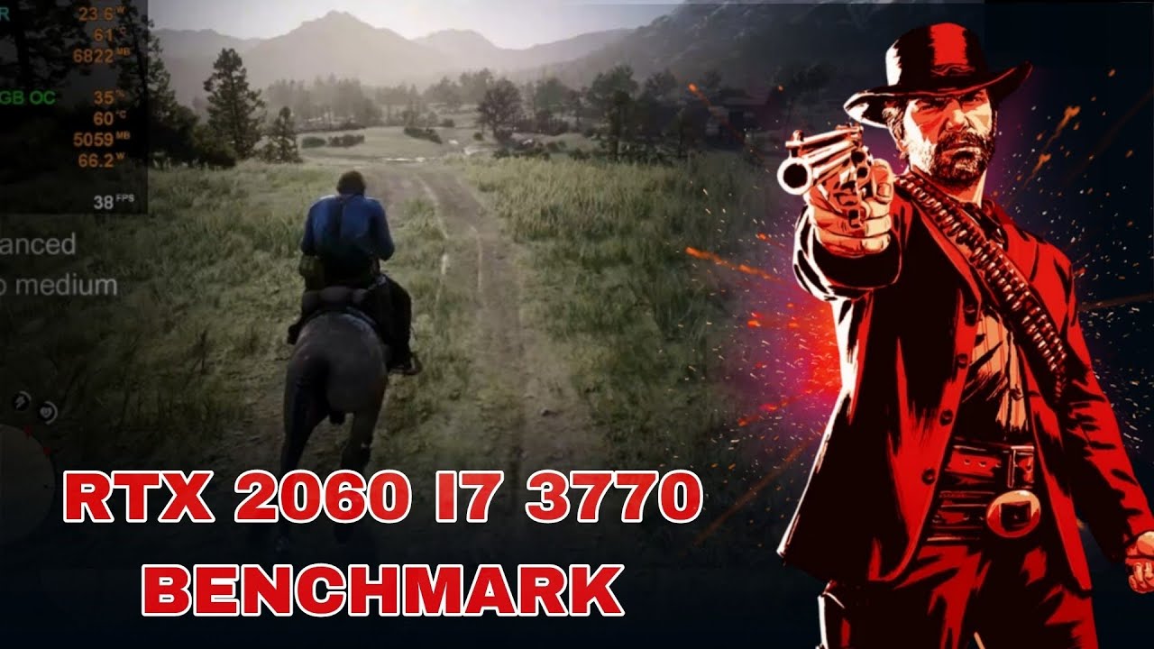 RDR2 I7 3770 RTX 2060 6GB GAMEPLAY BENCHMARK 2026