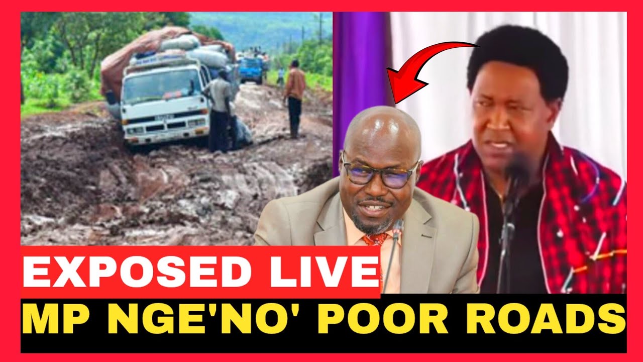EXPOSED!!MP NGE'NO POOR ROADS IN EMURUA  DIKIR 