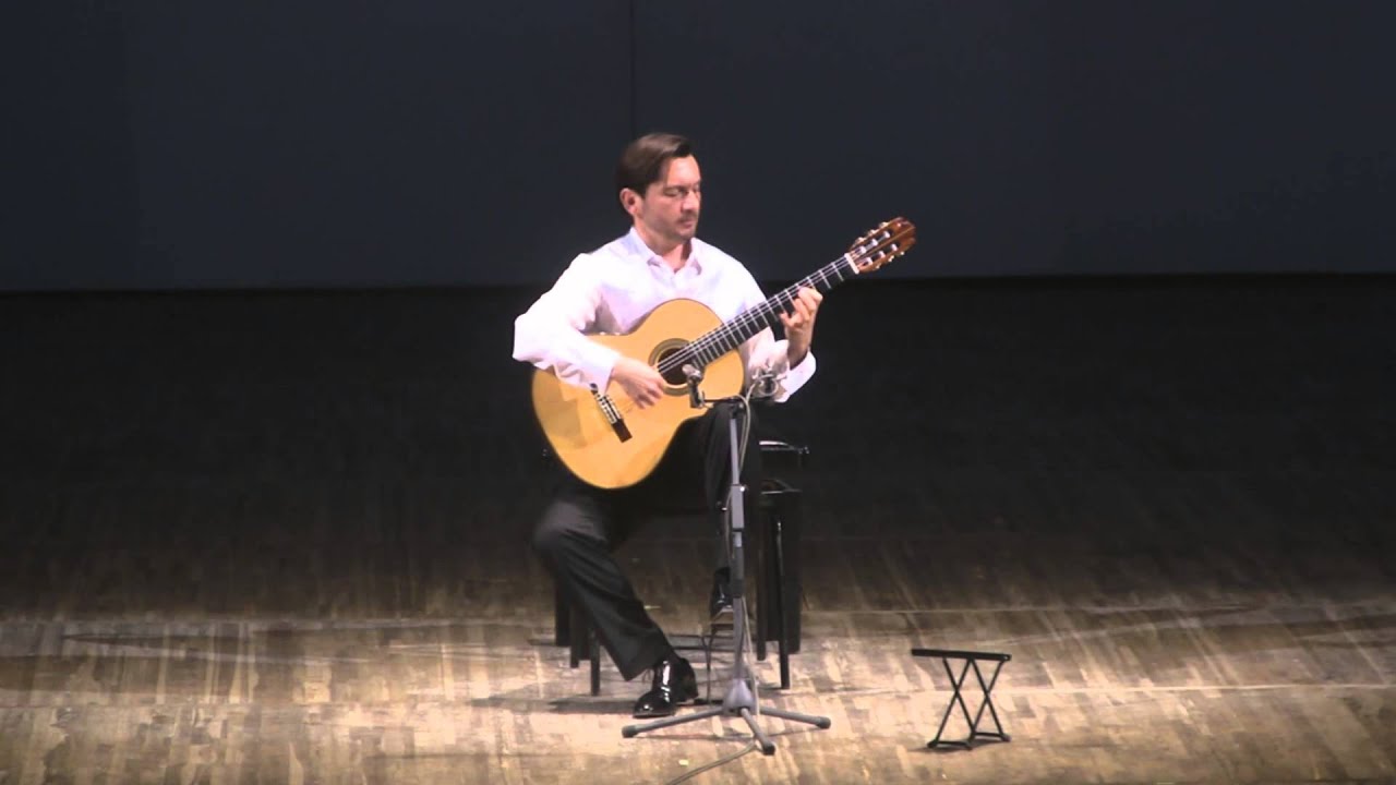 José María Gallardo del Rey at 'Guitar Virtuosos' 2013 festival - 4 Concert Etudes