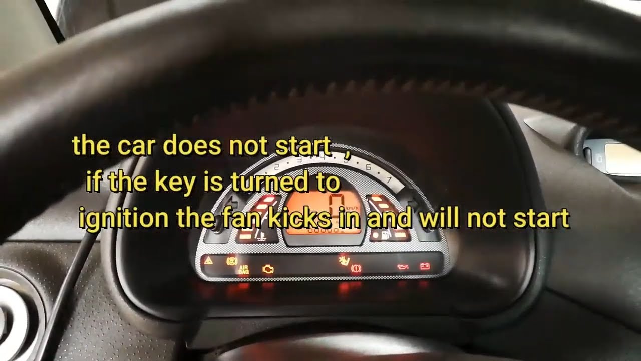 Citroen C2: No ECU Communication, Won't Start, and the Fan's Going Crazy!!!