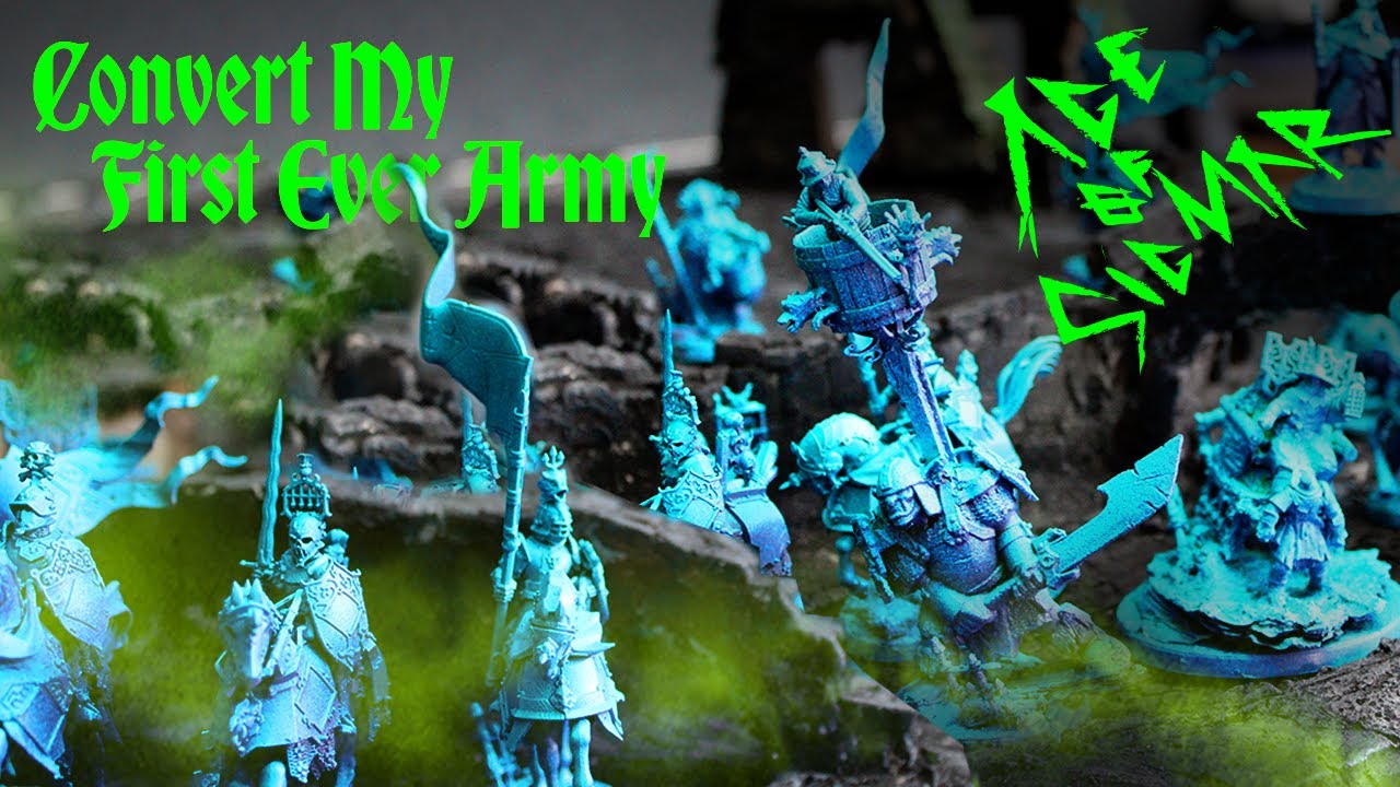 Let's Kitbash My 1st army | Age of Sigmar - Easy Conversion | Cities of Sigmar: Lethis Army (Shyish)