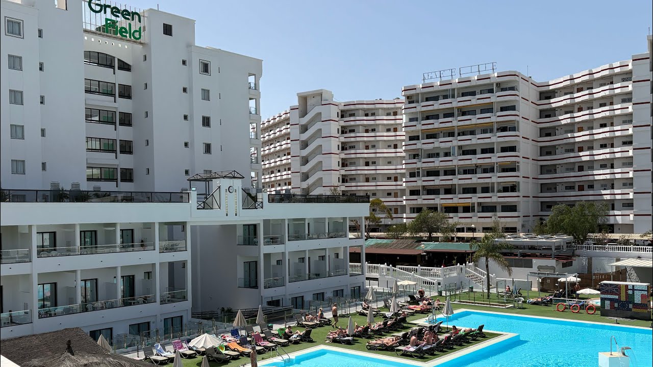 ☀️PLAYA DEL INGLES. Green Field Aparthotel Towards The Beach. March 2026. GRAN CANARIA