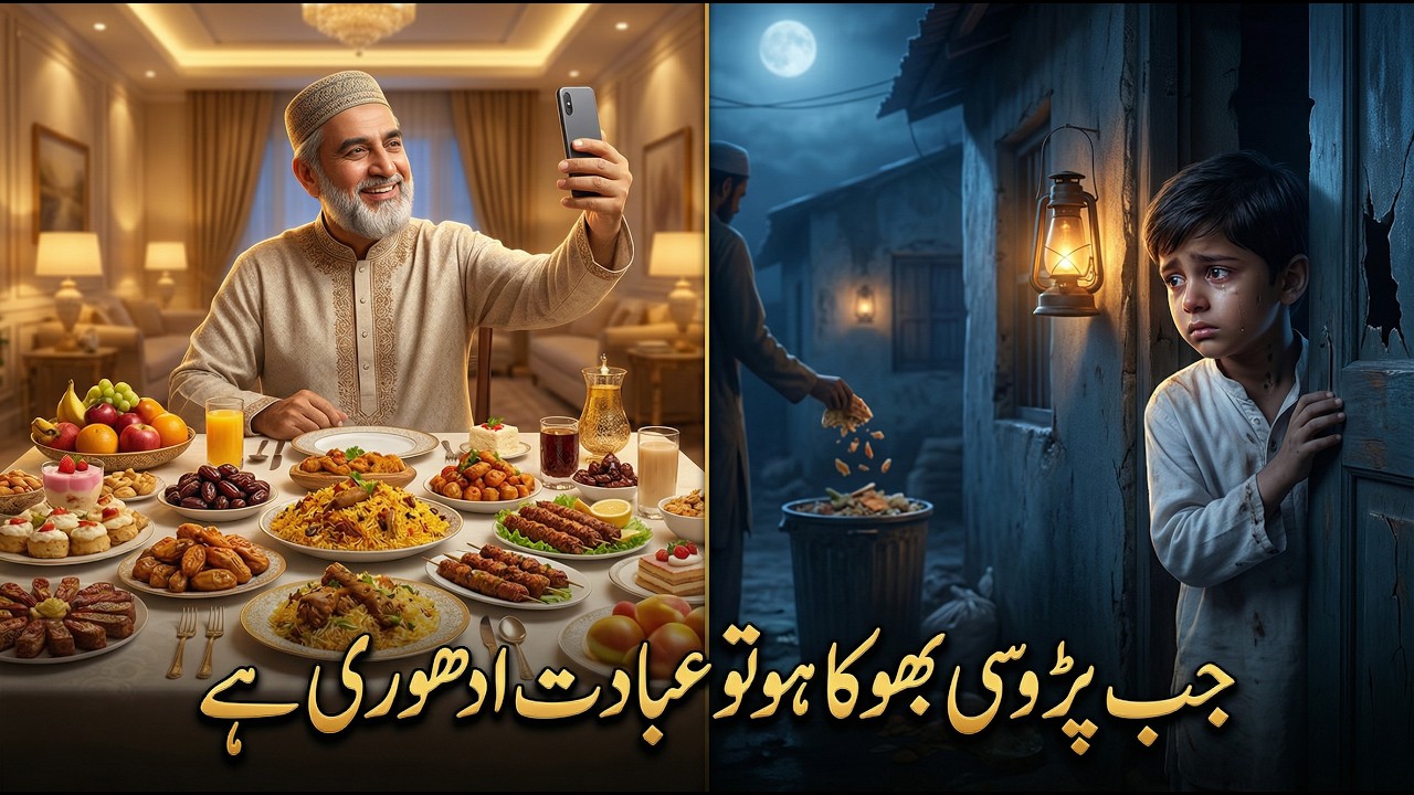 Haji Sahab ki Ibadat ya Dhokawa? | Heart Touching Story of Neighbor's Rights