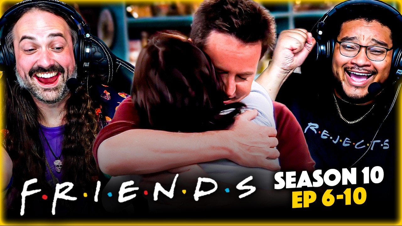 FRIENDS 10x06 - 10x10 REACTION - JOEY DOESN'T SHARE FOOD!! - FIRST TIME WATCHING!