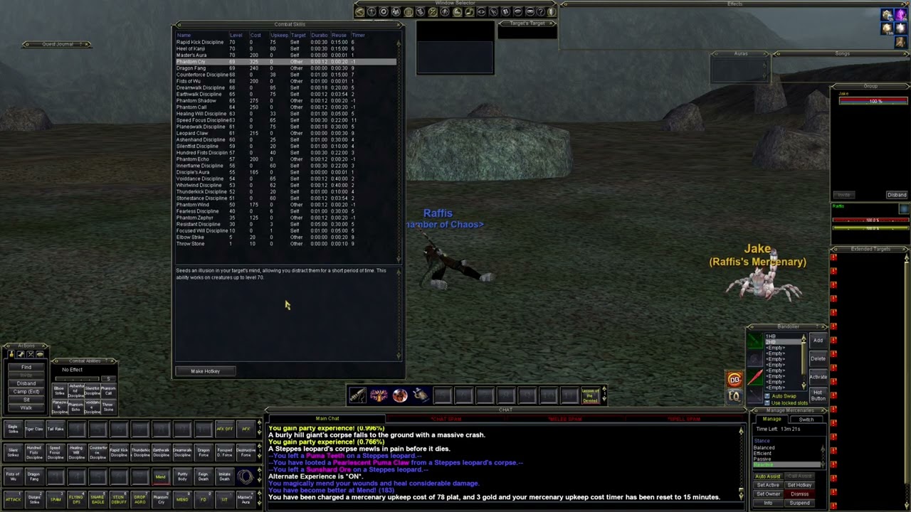 EverQuest Live on MacOS: 70 Monk (for Wed guild raids)