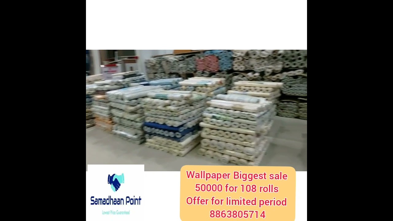 Wallpaper mega sale In Patna stock clearance sale .108 rolls Pack for 50000.Call/Whatsapp 8863805714