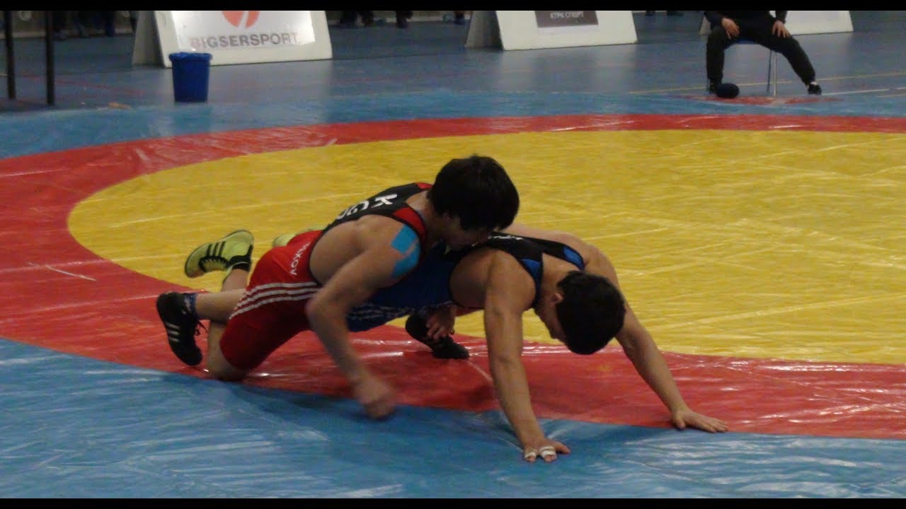 Вольная борьба. Мырзаназар уулу Бекболот - Алмаз Сманбеков. Кубок Кыргызстана 2017. Финал, 57 кг