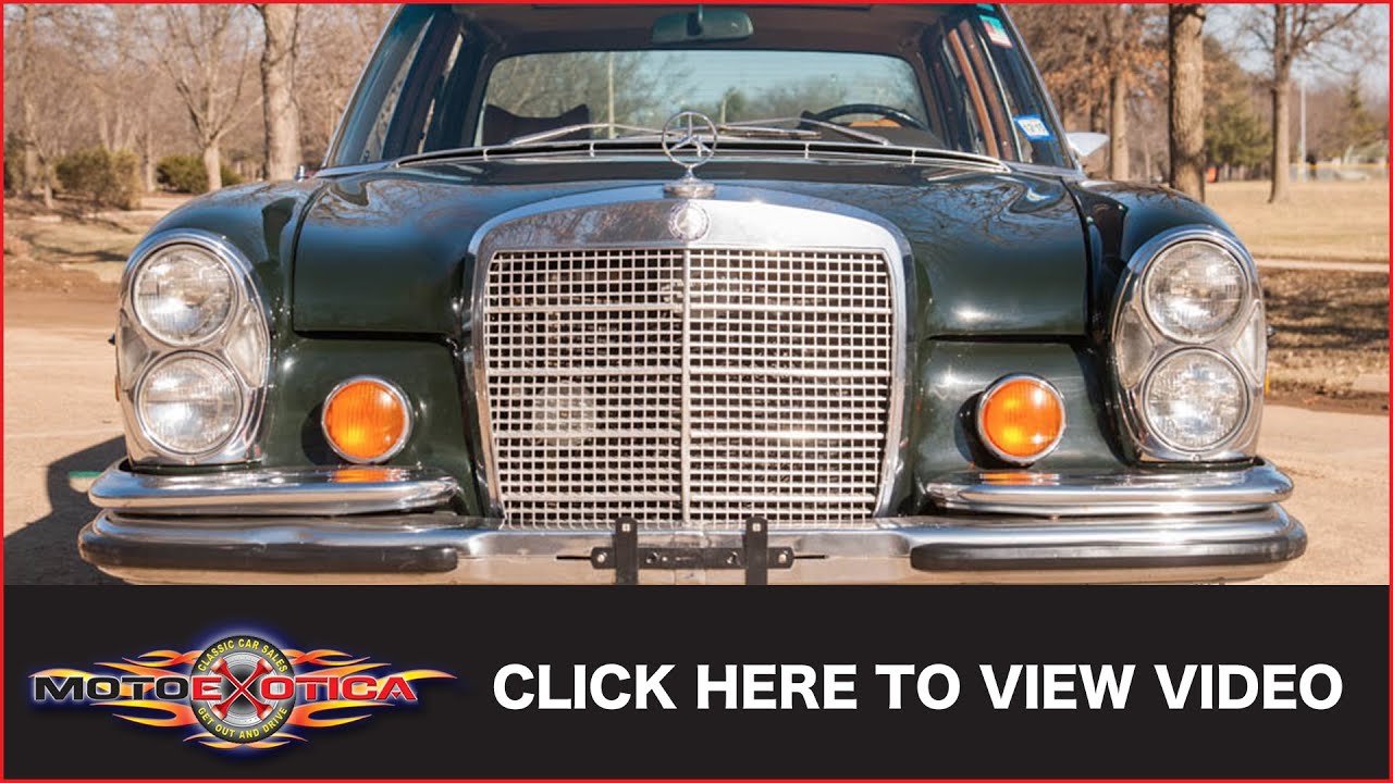 1972 Mercedes-Benz 280SEL 4.5 (SOLD)
