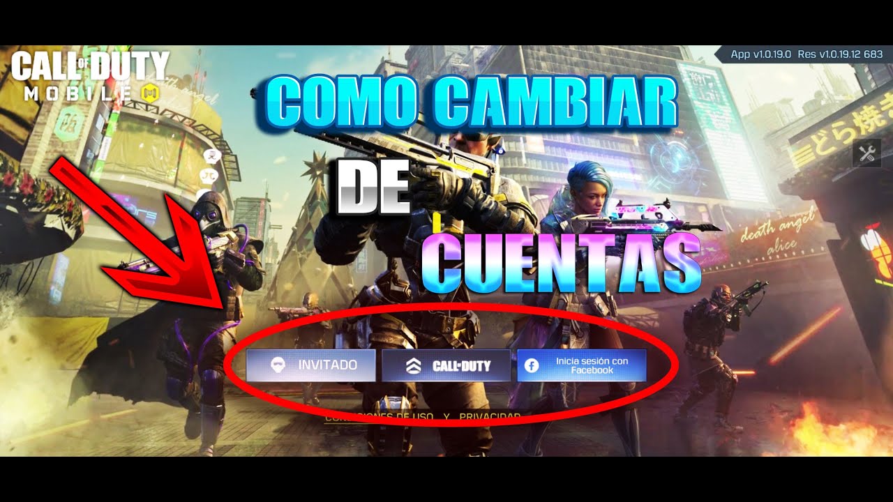 COMO CAMBIAR DE CUENTA EN CALL OF DUTY MOBILE💥