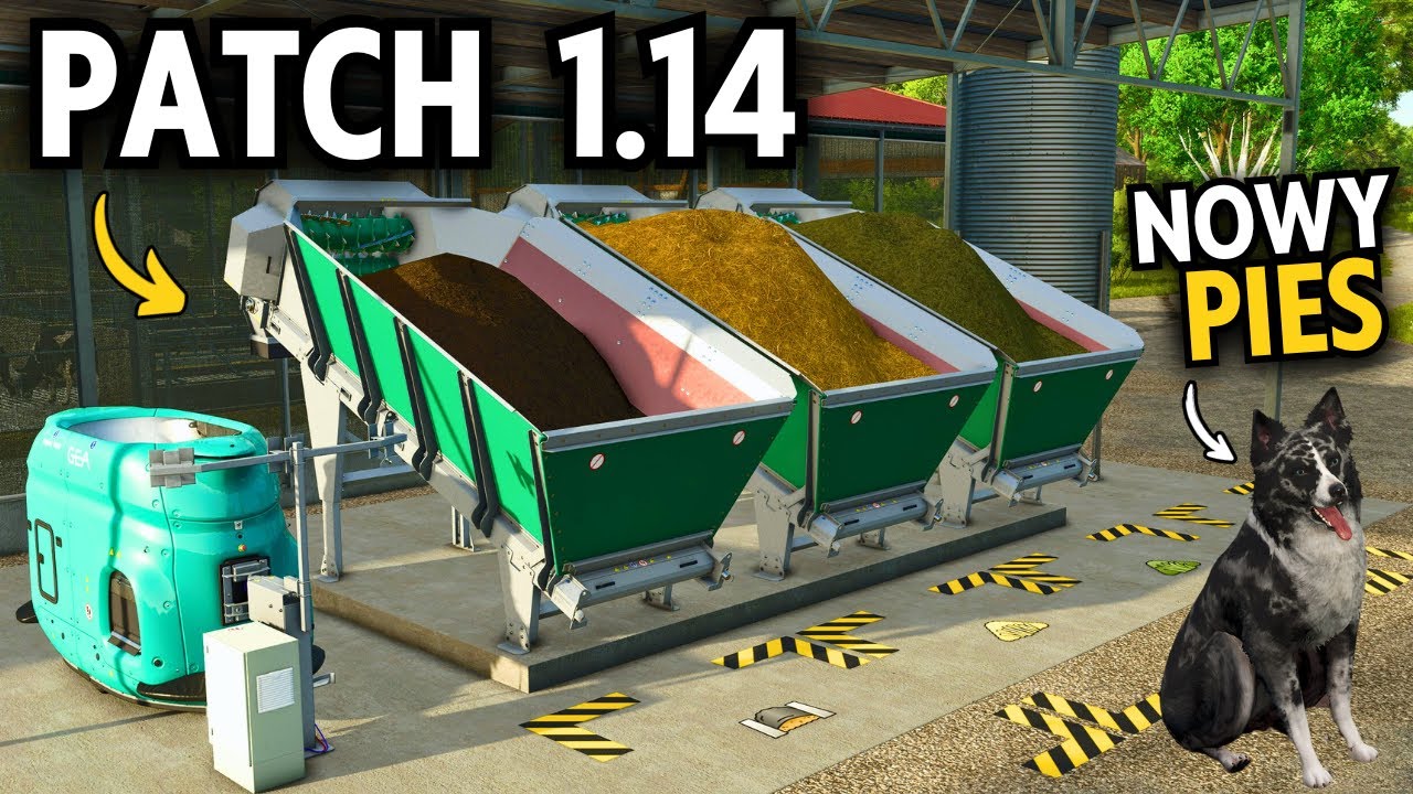DODALI ROBOTA PASZOWEGO, PIESKI I KAMERY COFANIA - tylko gdzie? 🔥 Patch 1.14 - om&oacute;wienie i analiza