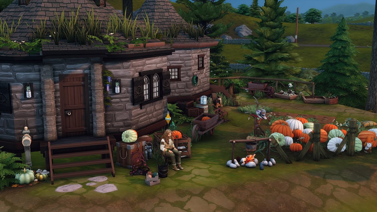 Hagrid's Hut | The Sims 4 Speed Build | Lofi