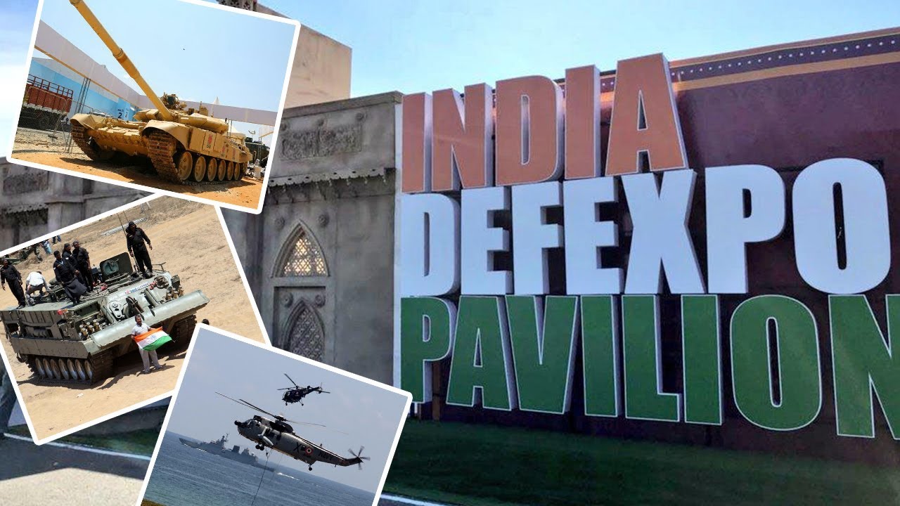 DefExpo India 2018 | Navy, Army and Air Force demonstrate live, expo | Indian Defence Expo 2018