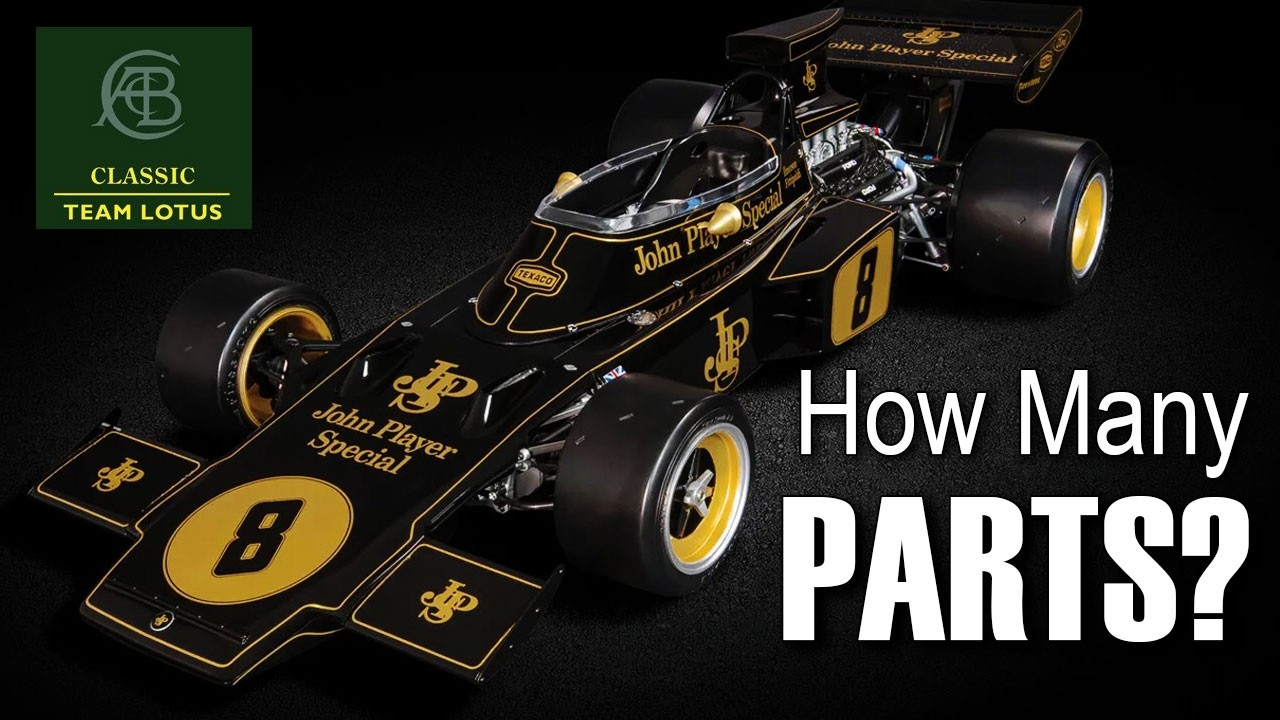 400+ parts! Unboxing Pocher's HUGE Lotus 72 metal kit