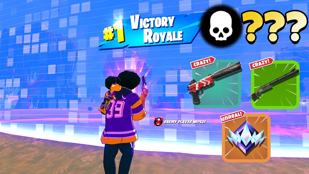 High Elimination Unreal Ranked Solo Reload Zero Builds (Fortnite Chapter 2 Remix)
