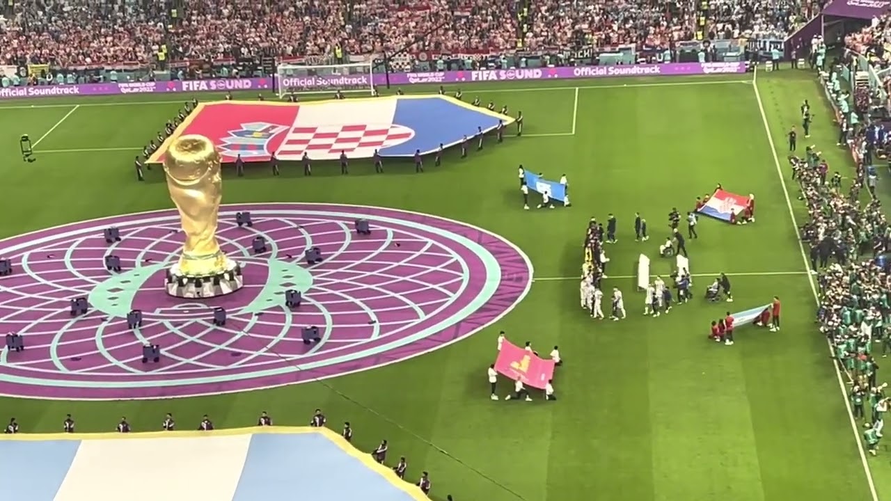 Argentina Vs Croatia Semi Final Pre- Match Ceremony in FIFA World Cup Qatar 2022