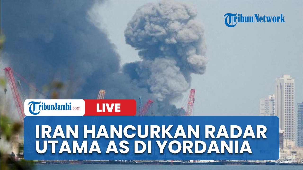 🔴Radar Utaman AS di Yordania Hancur Dibombardir Iran