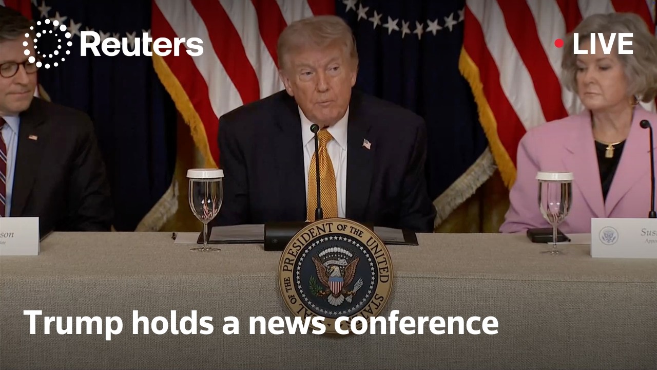 LIVE: Trump holds a news conference